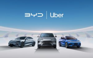 BYDとウーバーが戦略提携！主要市場に10万台の電気自動車を投入へ